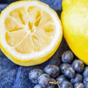Lemon Blueberry Marshmallows