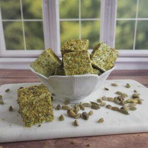 Pistachio Cardamom Marshmallows